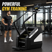 AUGER Appareil de cardio-training professionnel pour grimper les escaliers, robuste, avec console numérique AUGER