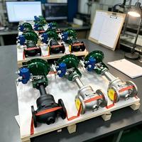 Katup Kontrol Teknologi Canggih 304SS dengan Konverter Elektro Pneumatik Pintar dan Protokol Komunikasi HART