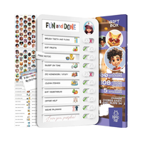 Meilleurs outils pour l'autisme Tableau d'horaire visuel pour enfants et liste de contrôle de la routine quotidienne Autocollants Tableau de corvées pour enfants Mémo et tableau noir