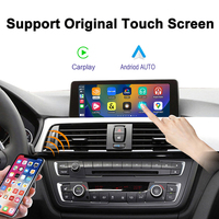Interface multimédia Android Auto sans fil Module Carplay pour BMW F15 F16 F30 F36 F48 F49 G08 G11 G12 G30 Système EVO 2018-2021