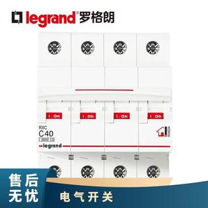 เบรกเกอร์ขนาดเล็ก Legrand Rxc รุ่น C40 4P สวิตช์ไฟฟ้าสำหรับใช้ในบ้าน - Product Image 1
