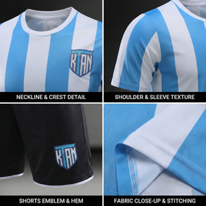 Maillot de football Coupe du Monde 2026 version supporters, style France, en polyester sublimé à bas prix pour entraînement masculin - Product Image 4