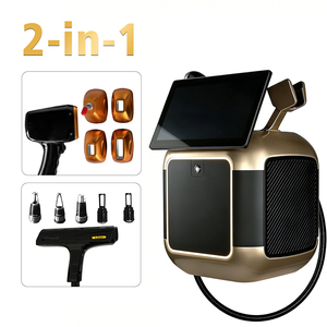 Appareil laser 2 en 1 pour usage clinique, épilation par point de congélation, détatouage, blanchiment de la peau Black Doll, équipement de beauté - Product Image 5