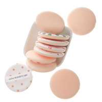 Bouffée de coussin d'air sans latex doux fond de teint liquide de marque privée éponge de maquillage poudre bouffée compacte vente en gros