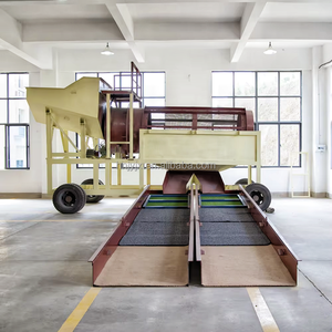 Công Suất Lớn Tách Máy Cho Đá Cát Vàng Sỏi Di Động Vàng Trommel Thiết Bị Cho Khai Thác Mỏ Nhà Máy Chế Biến - Product Image 2