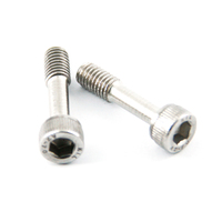 Vis à tête hexagonale en acier inoxydable avec queue réduite, vis de fixation pour panneau, vis à tête hexagonale GUTB4-3-8, boulons de couverture