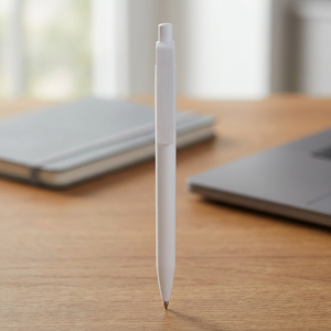 Penna a Sfera Personalizzata Senza Marca 0,7 mm con Plastica Riciclata e Inchiostro Blu Penna Promozionale Modello 107965-6 - Product Image 3