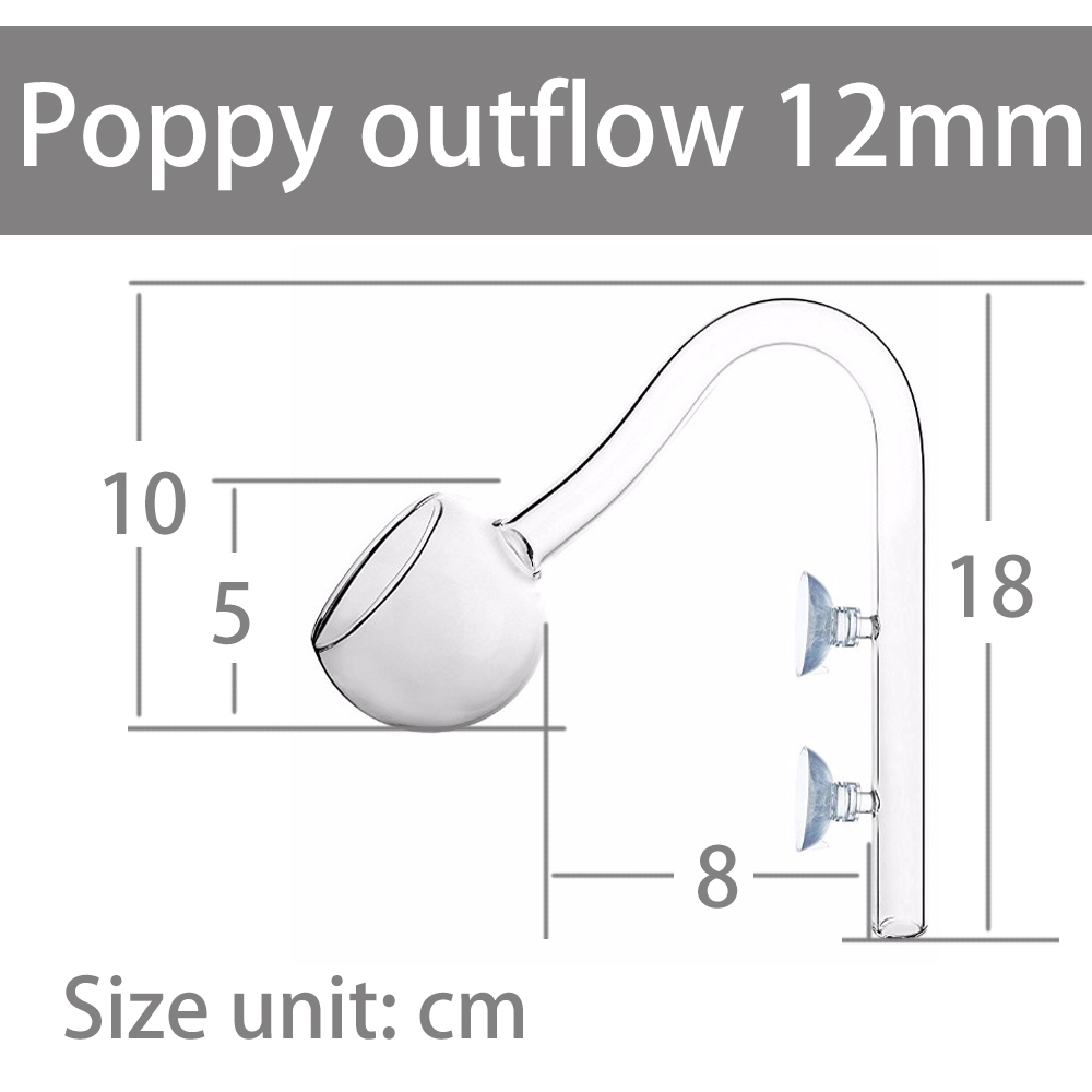 Coquelicot sortie 12mm