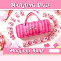 Sac de rangement Mahjong en tissu Oxford, sac à main multifonctionnel, grande capacité, ultra-léger, résistant à l'usure, pour voyage