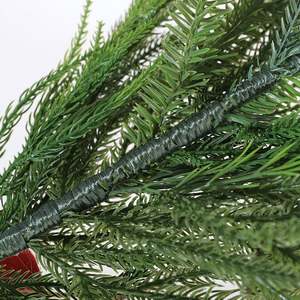 60Cm <b>Tree</b> Velvet Pe Mixed Norfolk Pine Door Hanging Christmas Decorations Wall Half - Product Image 3