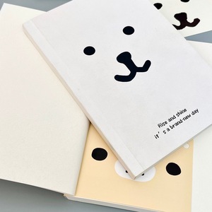 Quaderno A5 Vuoto con Design Orsetto Cartone Animato, Cancelleria Kawaii per <span class=keywords><strong>Studenti</strong></span>, Scuola, Ufficio, Diario - Product Image 4