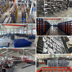 מדף טלסקופי מתכוונן בהתאמה אישית של YOCHO, מדף אחסון תעשייתי למחסן, הגנה מפני קורוזיה, מדף קנטילבר טלסקופי - Product Image 2