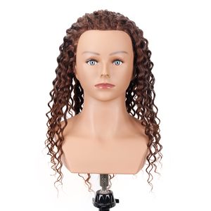 <span class=keywords><strong>Tête</strong></span> de Mannequin en cheveux humains crépus <span class=keywords><strong>Afro</strong></span>, coiffure de Salon, poupée de <span class=keywords><strong>tête</strong></span>, cheveux bouclés ondulés, entraînement, <span class=keywords><strong>tête</strong></span> d'entraînement - Product Image 1