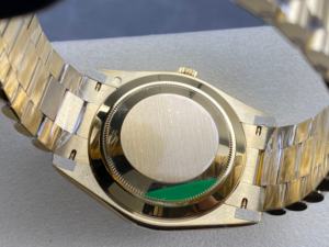 Reloj Mecánico Impermeable de Súper Calidad, 41 mm, Fábrica PPM, Acero 904L, Movimiento 3255, 228238, Peso 208 g, Reloj Verde President - Product Image 5