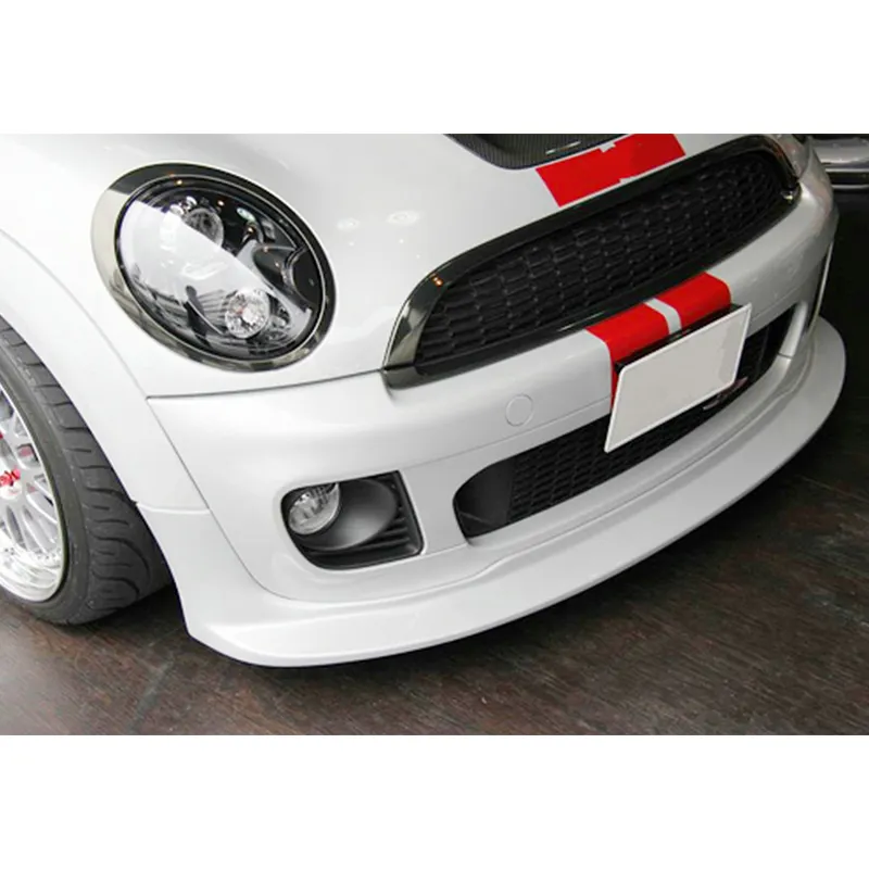 Für Mini Cooper R56 JCW Mon faser glas unlackiert front lip (facelift) (für JCW MC nach vorne stoßstange)