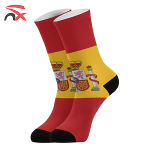 Calcetines Personalizados con la Bandera Nacional <span class=keywords><strong>de</strong></span> Canadá para Fanáticos del Fútbol, en Poliéster, para Animar a su Equipo, Gran Venta en Todos los Países - Product Image 5