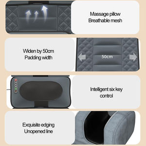 Matelas de sport en PU en gros avec coussin d'air, rouleau infrarouge, airbag intégral, vibration, étirement, contrôle manuel filaire réglable - Product Image 2