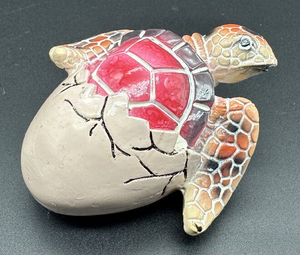 Figura Decorativa de Tortuga de Resina, Serie Océano Tropical, Ecológica, para Decoración del Hogar, Regalo - Product Image 5