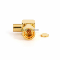 Cable Semirrígido para Microondas, DC-26.5GHz 40Ghz SMP GPO, Conectores de 90 Grados para Alta Frecuencia, para Cable Flexible