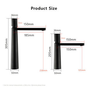Grifo Monomando Cromado <span class=keywords><strong>de</strong></span> una Pieza con Válvula <span class=keywords><strong>de</strong></span> Cerámica para Lavabo <span class=keywords><strong>de</strong></span> Baño - Product Image 4
