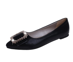 <span class=keywords><strong>Scarpe</strong></span> singole da lavoro da <span class=keywords><strong>donna</strong></span> stile coreano comode <span class=keywords><strong>scarpe</strong></span> da lavoro morbide in Sole nuovo stile <span class=keywords><strong>con</strong></span> punta quadrata stile monopezzo - Product Image 5