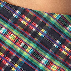 Custom Plaid Swimwear Seersucker One-shoulder Bikini <strong>Top</strong> High-Waist Bottom <strong>Checker</strong> 2 Piece Bathing Suit Gingham Check Swimsuit - Product Image 6