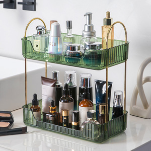 Estante de Almacenamiento para Baño, Organizador de Cosméticos de Lujo, Caja Doble - Product Image 2
