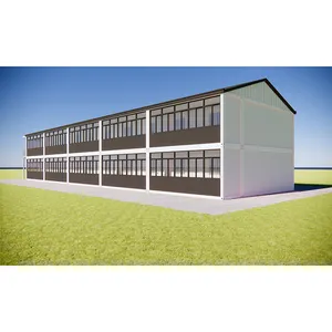 Struktur vorgefertigtes modulares Containerhaus für Hotels, Motels, Buschblöcke, Bergbauunterkunft