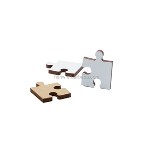 จิ๊กซอว์วัสดุไม้สำหรับผู้ใหญ่,จิ๊กซอว์สีย้อมเปล่า Mdf A3 - Product Image 2