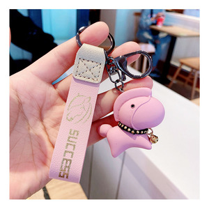 Gantungan Kunci Resin Lucky Horse dengan Desain Kartun - Simbol Tahun Baru Imlek yang Menawan - Gantungan Tas untuk Pasangan - Product Image 6