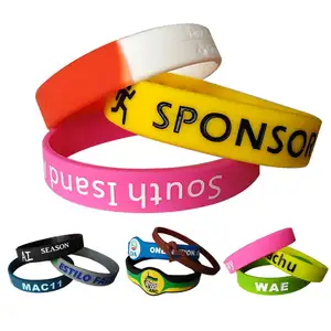 YIBAO 2020 Sports Meet Hot Sale Band Wristband Silicone Bracelet Watch Decoration Hand Bracelet Plant Slap & Snap Bracelets