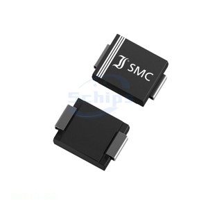 Electronics Components Set BOM IC In Stock DO-214AB, SMC Single Diodes DIODE SCHOTTKY 100V 8A DO214AB SK810-3G - Product Image 1