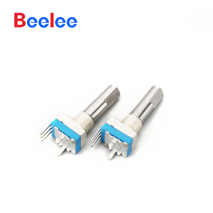 Beelee R08712NO potentiomètre rotatif SMT 6 broches 8mm <span class=keywords><strong>ceinture</strong></span> unique IP67 étanche DC10V AC50V alliage métallique - Product Image 2
