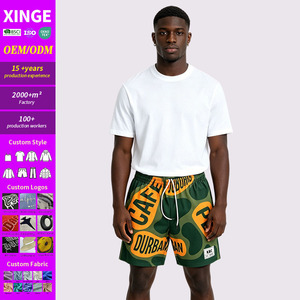 Shorts de sport vintage épais en maille double couche pour hommes, 100 % coton, taille haute, braguette boutonnée, respirant, séchage rapide, vente en gros - Product Image 1