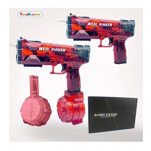 Plastic Spray Electric Water Gun Automatic Injector Outdoor Pool Party <b>Games</b> High Capacity Toy Electric Water Gun - Product Image 1