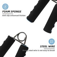 Poignée de musculation pour bras en polypropylène, entraîneur de poignet portable, durable et confortable, pour la rééducation, la force des doigts et des muscles en salle de sport