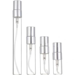 High Quality Cylinder Travel <b>Perfume</b> <b>Bottles</b> 2ml 3ml <b>5ml</b> 10ml Mini Functional Glass 100pcs Carton Packing - Product Image 1