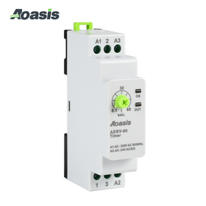 Din Rail AERV-60 ERV-60 60S Power ON TIME delay Relay Mạch thời gian trễ 220V tiếp sức - Product Image 5