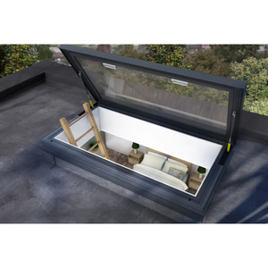 Trung Quốc Nhà sản xuất tự động nhôm kính mái đu cửa sổ khí strut mái Skylight với điều khiển từ xa - Product Image 4