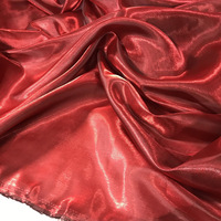 Tissu Organza Satiné Blanc Nacré de Luxe, Soyeux, Fluide et Brillant pour Robe de Mariée Féerique et Projets DIY