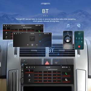 Podofo 6.86'' 2+32G 1 Din Android Car Radio Car Stereo <b>Wireless</b> Carplay & Wired Android Auto Wifi BT Built-in GPS GPS FM RDS - Product Image 4