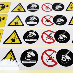 Pegatinas <span class=keywords><strong>de</strong></span> etiquetas <span class=keywords><strong>de</strong></span> advertencia <span class=keywords><strong>de</strong></span> <span class=keywords><strong>construcción</strong></span> Pegatinas <span class=keywords><strong>de</strong></span> <span class=keywords><strong>señales</strong></span> peligrosas para pegatina prohibida al aire libre - Product Image 5