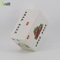 Caisses à légumes en plastique ondulé de qualité alimentaire, empilables et pliables, recyclables, pour tomates, asperges, raisins, brocoli, bacs d'emballage