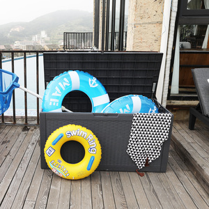 380L/100gal <span class=keywords><strong>grey</strong></span> vườn hộp lưu trữ ngoài trời Gối hộp lưu trữ không thấm nước - Product Image 5