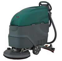 Aspirateur-balayeuse EVERLIFT FC60/FC75/FC80 à pousser à la main, double bac, laveur de sol pour sols en carrelage/bois/peinture