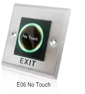E05 không có cảm ứng hồng ngoại không tiếp xúc nút thoát cửa cho kiểm soát truy cập nút phát hành cửa - Product Image 4