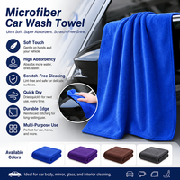 Nano-Wildleder Gebürstetes Mikrofaser-Autowaschtuch 40x40cm 400GSM Ultra Weich Kratzfrei für Europäische Autoaufbereitung Großhandel