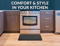 Tapis ergonomique Anti-Fatigue, en mousse PVC, 3/4 ", étanche, confortable, pour Table et cuisine, 1 pièce