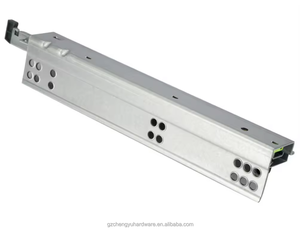 CY-231 CY phần cứng ba phần đầy đủ kéo ra theo dõi ẩn giảm xóc hỗ trợ dưới đệm Ngăn kéo trượt đường sắt - Product Image 6