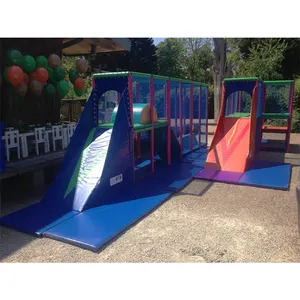 Feestverhuurartikelen Leveren Kleine Kinderen Speelgrond Baby Mini Frame Soft Play Speeltuin Modulair Met Opstapladder